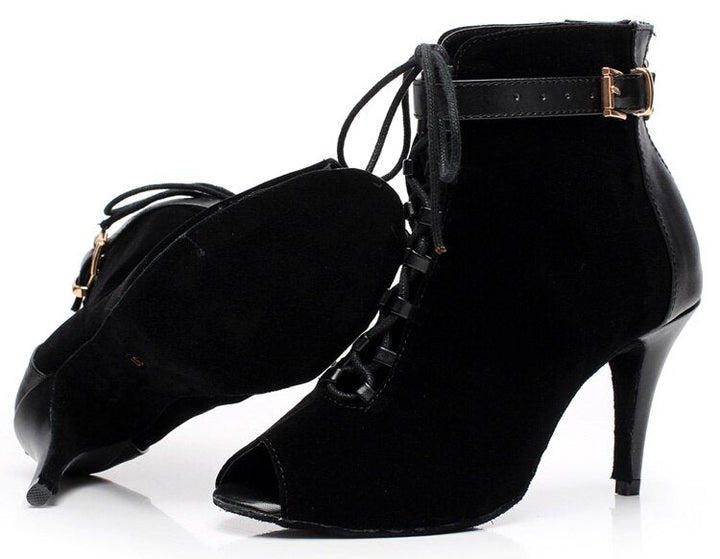 Bottines Nora talon 9cm semelle suede T38