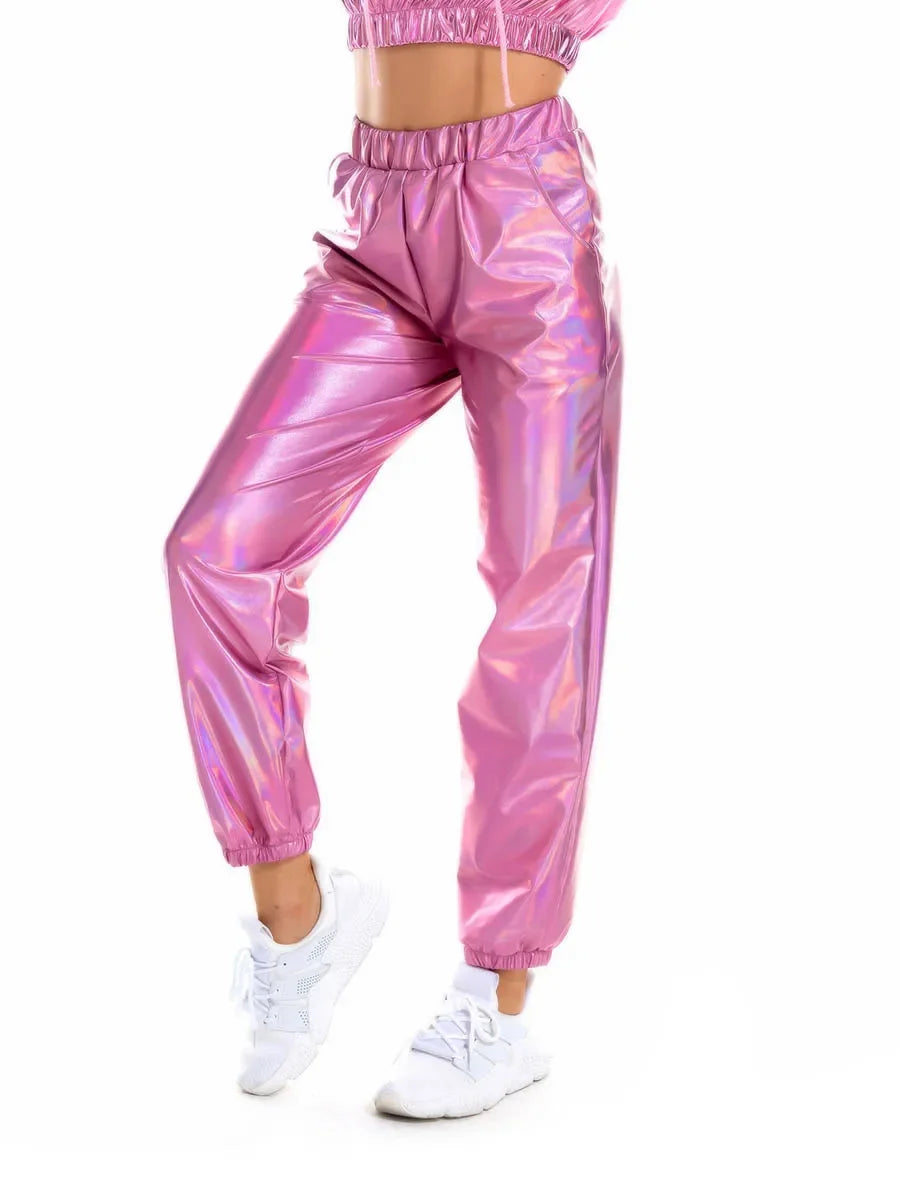 Pantalon Holographic métallique