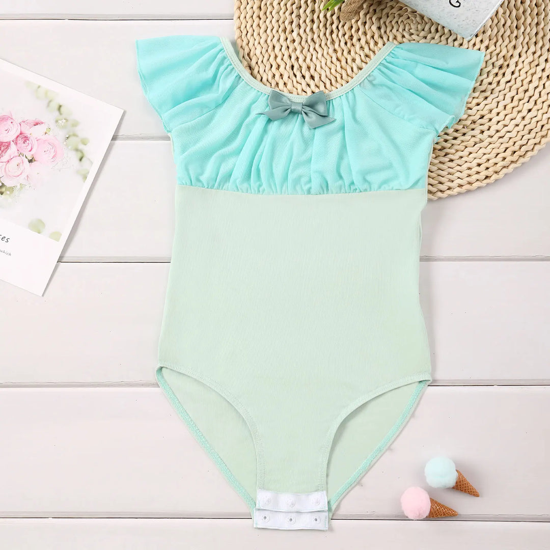 Justaucorps manches courtes avec pression Cybèle