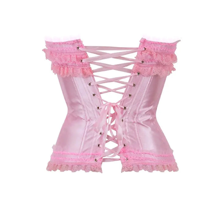 Corset Bustier satin Froufrou