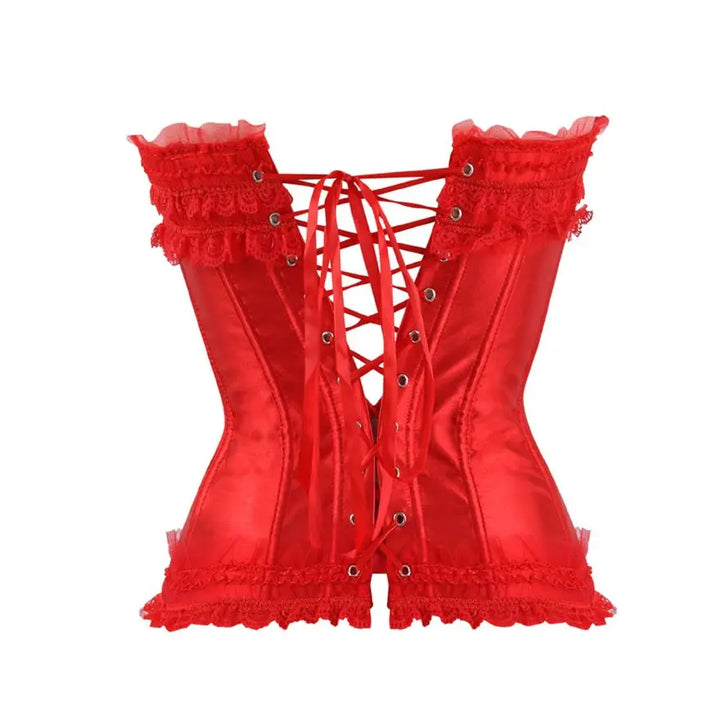 Corset Bustier satin Froufrou