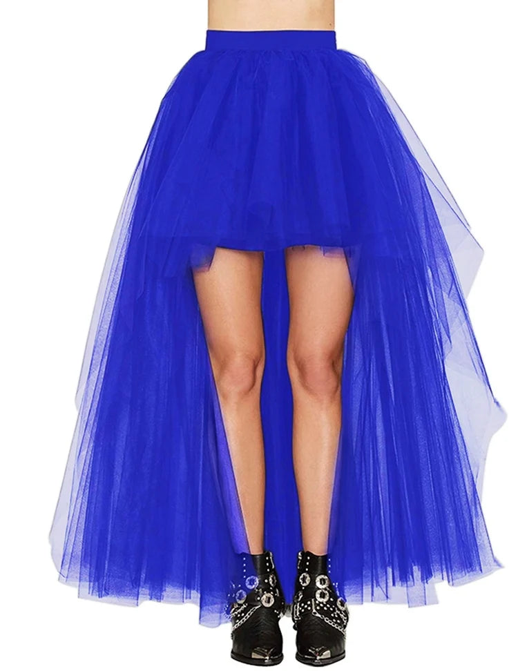 Jupe tulle courte devant longue derrière Kady