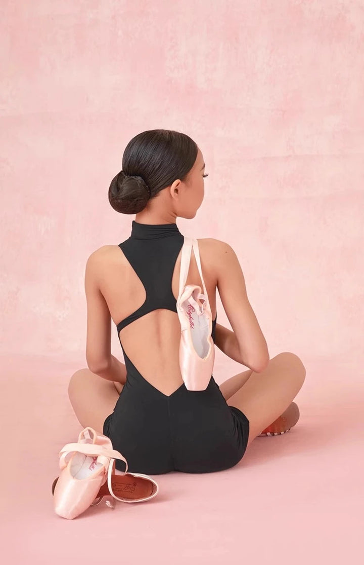 Combi-short col montant sans manche Alessandra