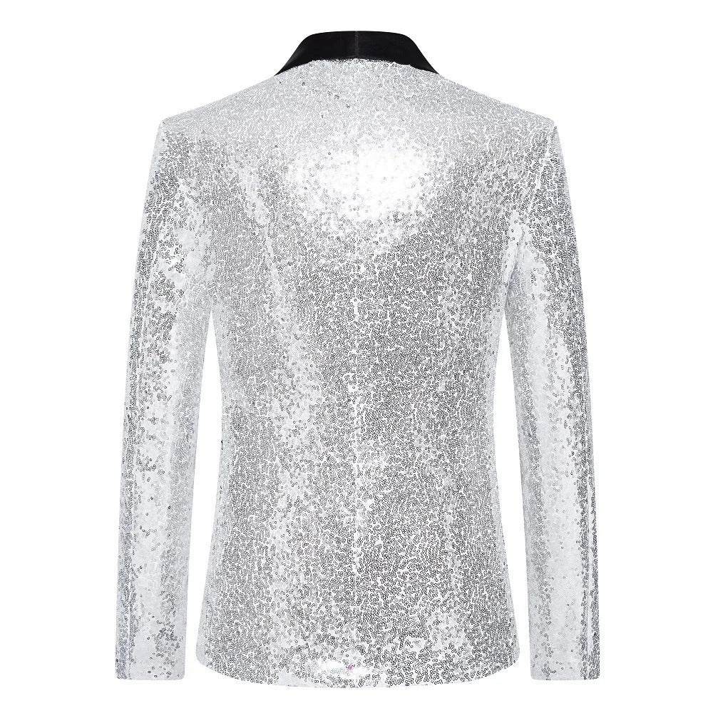 Veste costume Homme à paillettes Omar
