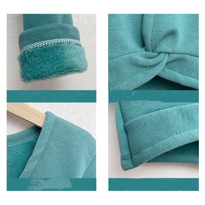 Sweat warm-up fantaisie filles