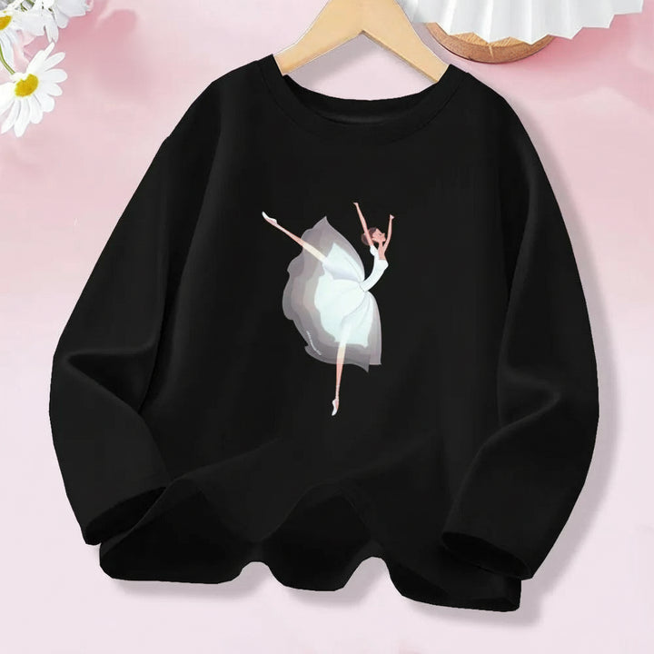 Top manches longues logo Ballet Dance Girls