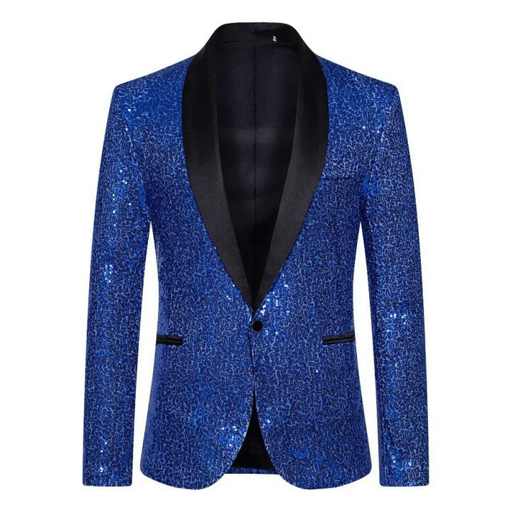 Veste costume Homme à paillettes Omar