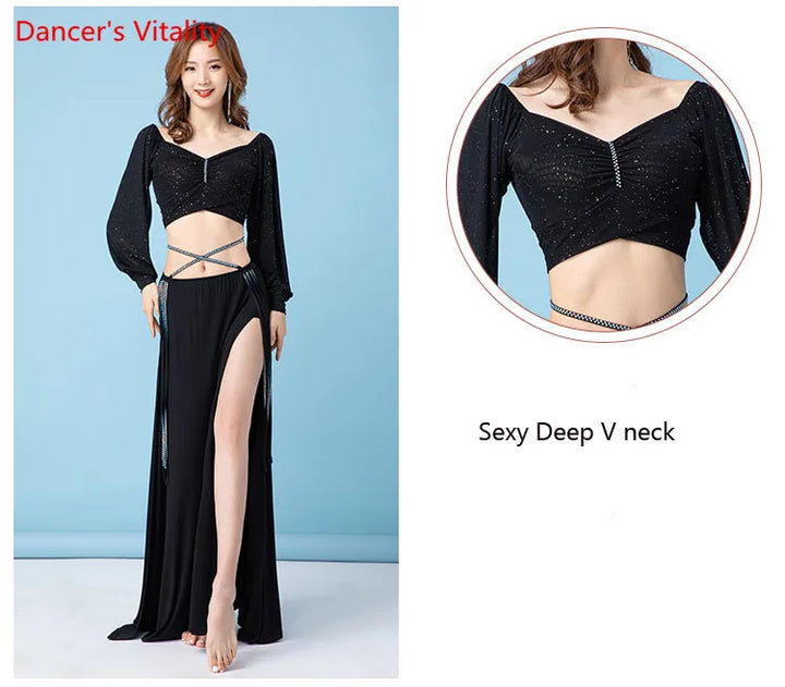 Ensemble Top et Jupe Belly Dance Maryam