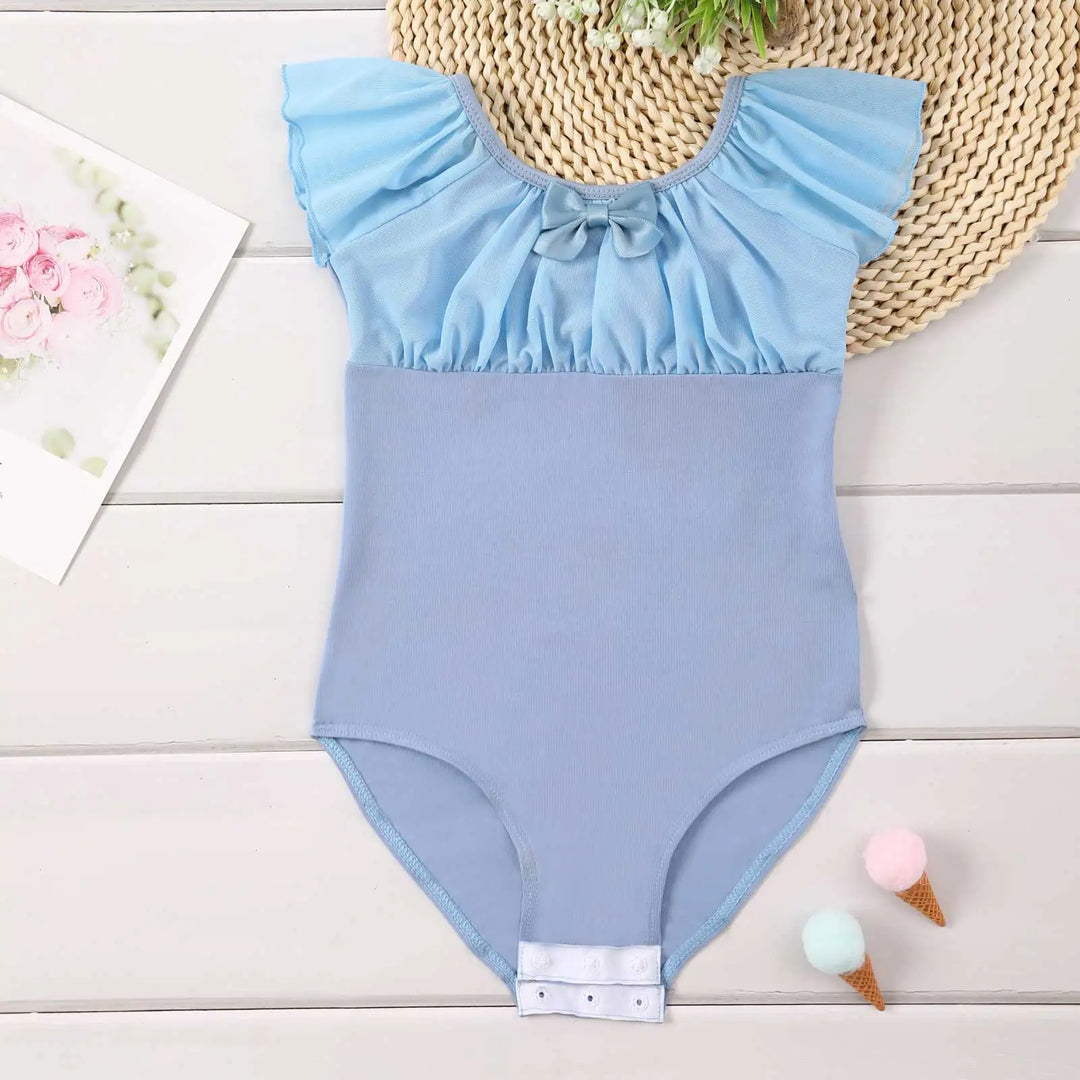 Justaucorps manches courtes avec pression Cybèle