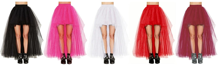 Jupe tulle courte devant longue derrière Kady