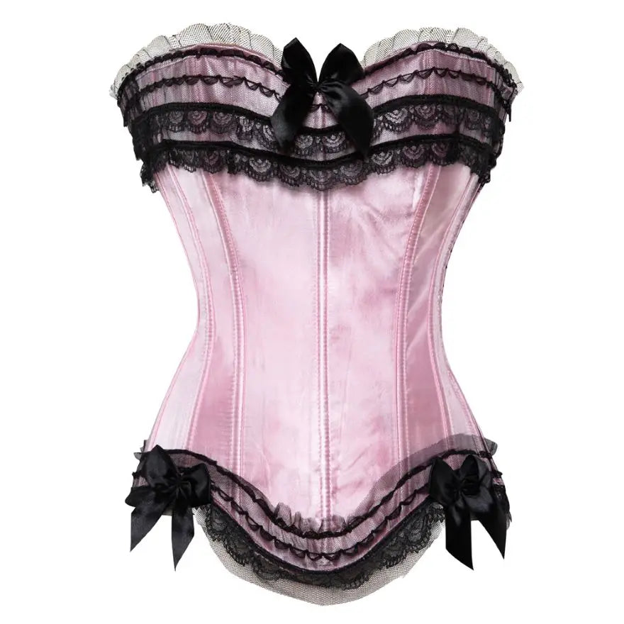 Corset Bustier satin Froufrou