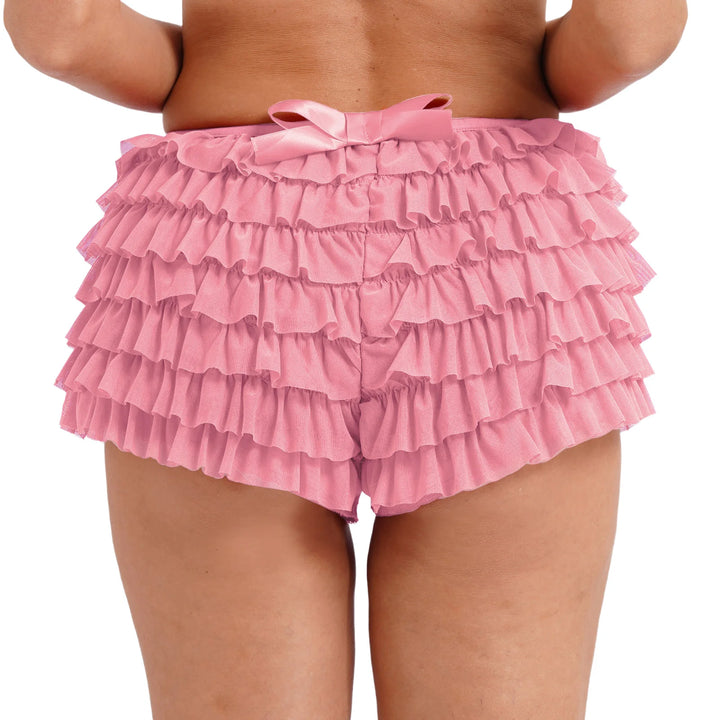 Pantie short court à volants