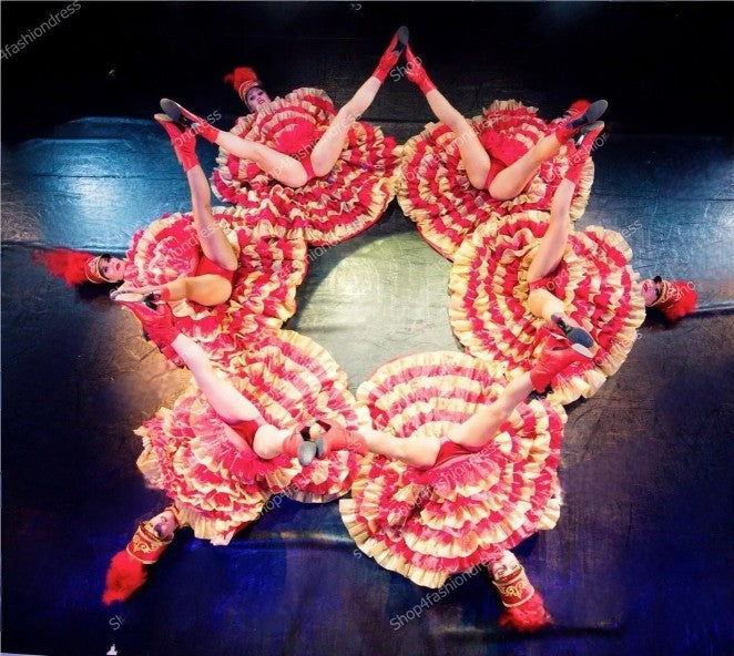 Robe French Cancan Gowns Luxury