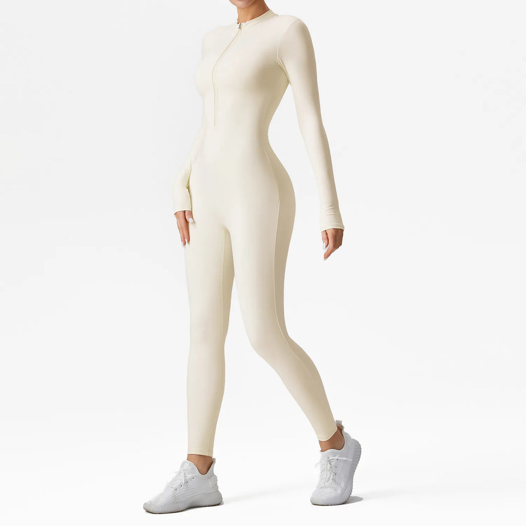 Combinaison manches longues avec Zip Elowen