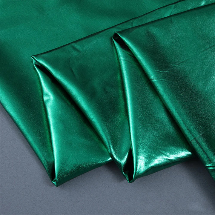 Combi-Short sans manches effet metallique Loycia