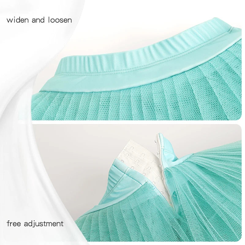 Jupe bas tutu bi-colore