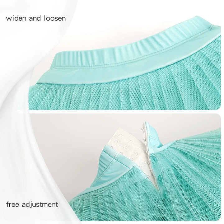 Jupe bas tutu bi-colore