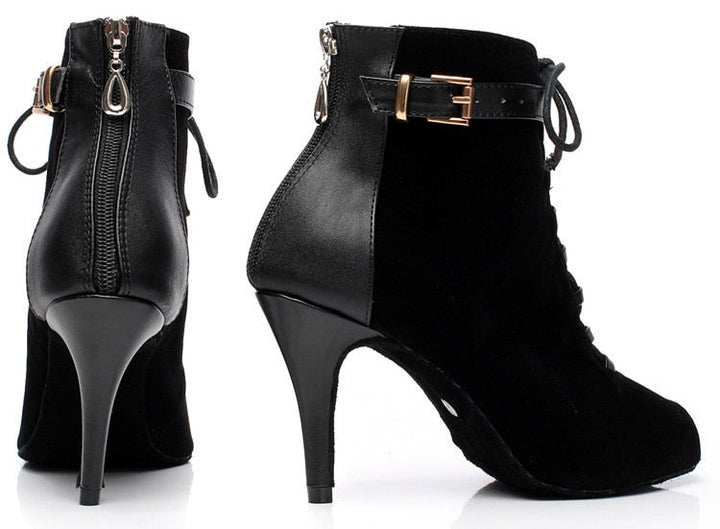 Bottines Nora talon 9cm semelle suede T38