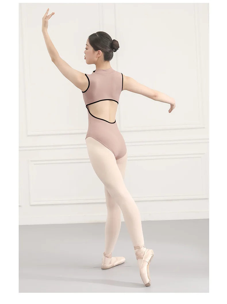 Justaucorps sans manches avec zip Charlotte