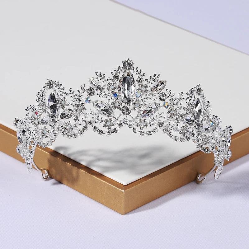 Couronne diadème strass crystal plusieurs modèles