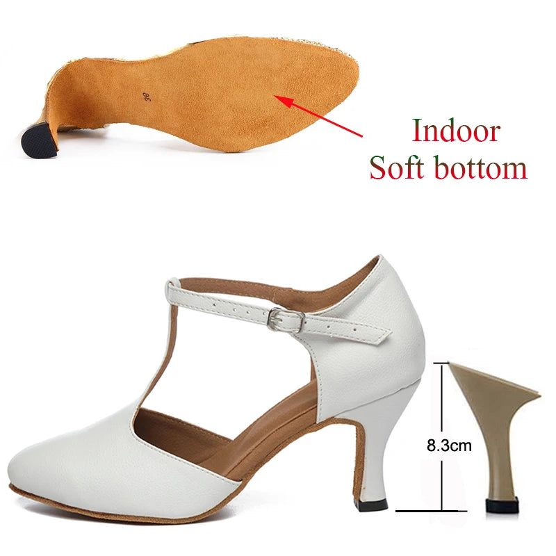 Chaussures de danse fermées Irina Talons cubain 4 à 8.3cm