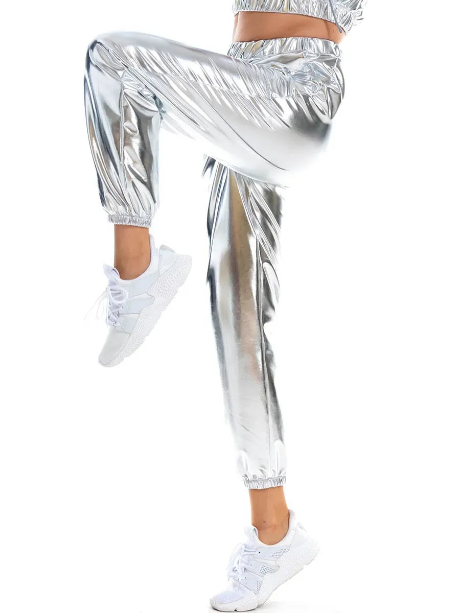 Pantalon Holographic métallique