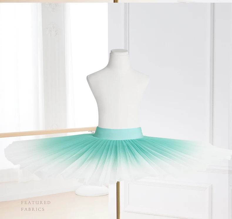 Jupe bas tutu bi-colore