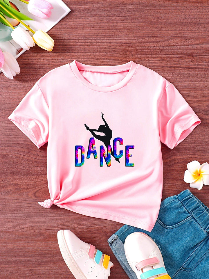 T-shirt manches courtes Logo dance