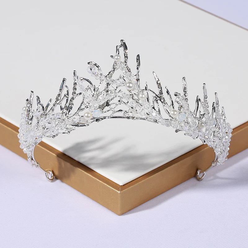 Couronne diadème strass crystal plusieurs modèles