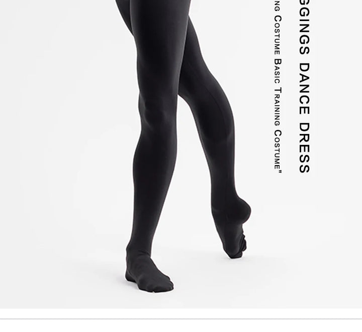 Collant danse à bretelles avec pieds homme Mickael