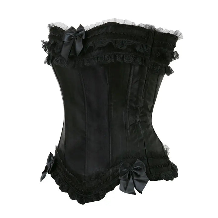 Corset Bustier satin Froufrou