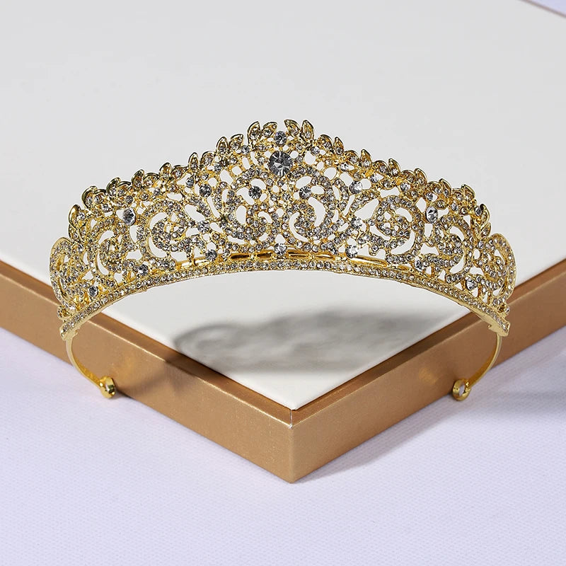 Couronne diadème strass crystal plusieurs modèles