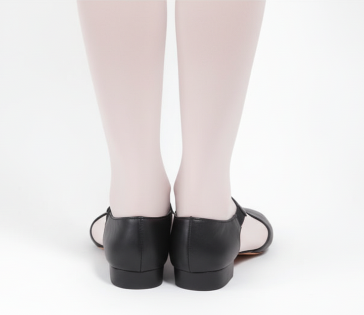 Chaussons Sneakers cuir avec petit talon T37