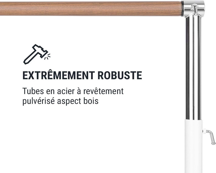 Barre de Danse mobile Hauteur entre 70 et 113cm