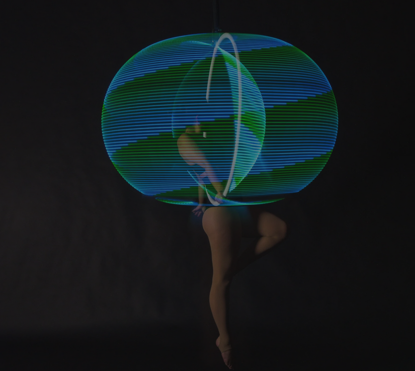 Cerceau aérien lumineux Echo LED  1Point