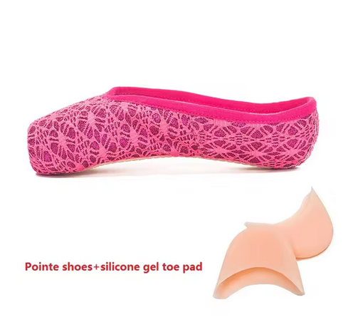 Chaussons Pointes Sansha avec broderies