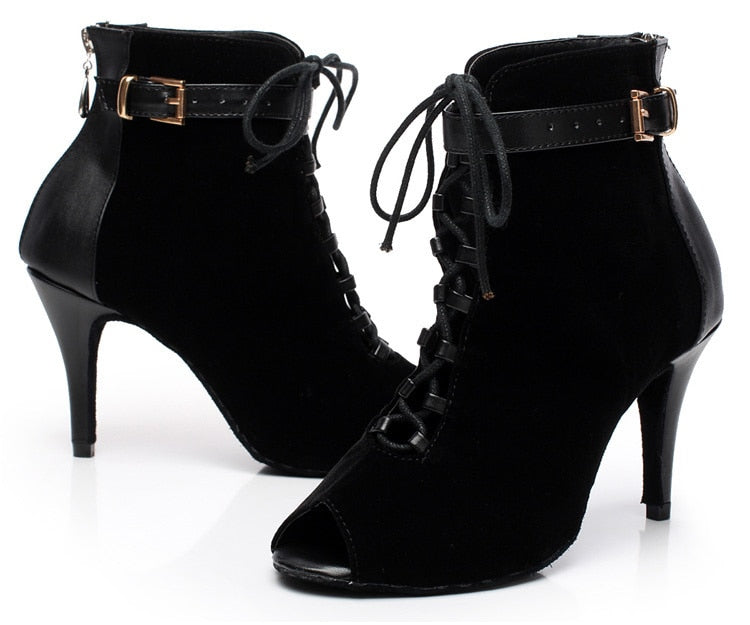 Bottines Nora talon 9cm semelle suede T38