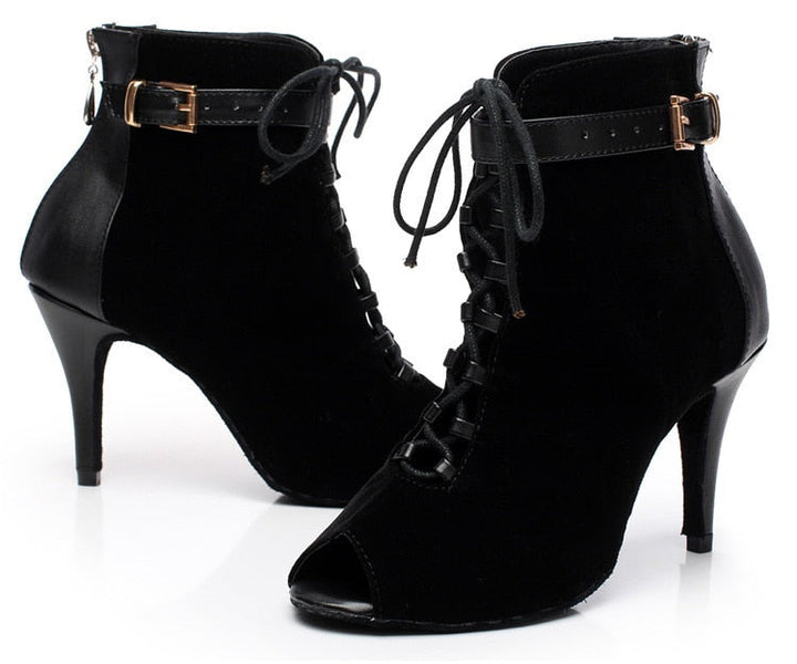 Bottines Nora talon 9cm semelle suede T38