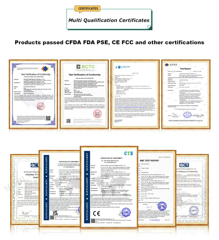 Epilateur Laser IPL 3 en 1 traitement permanent visage et corps