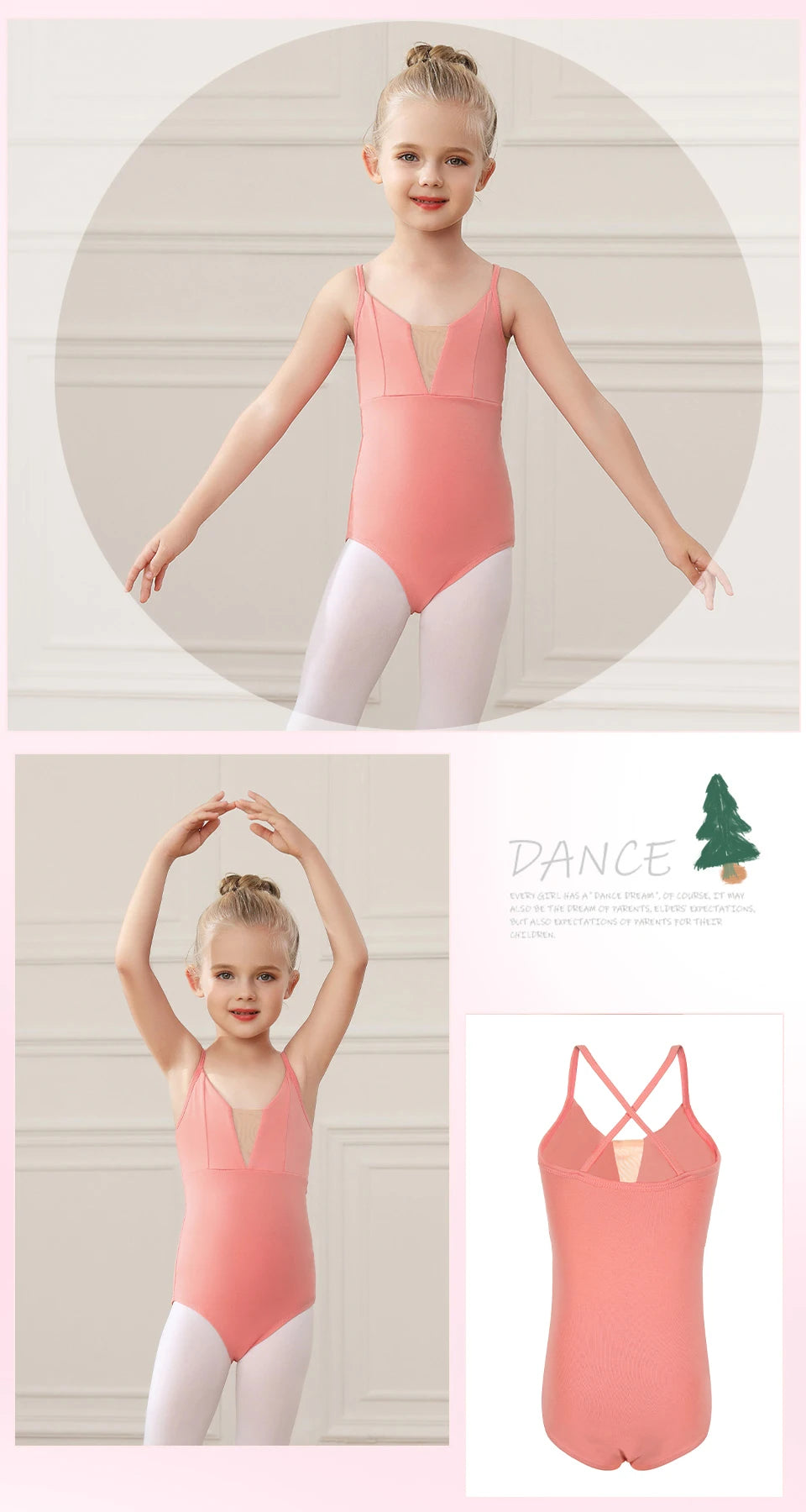 Justaucorps bretelles Calliope