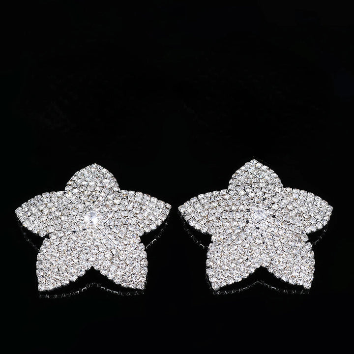 Bijoux pendentif poitrine strass plusieurs modèles