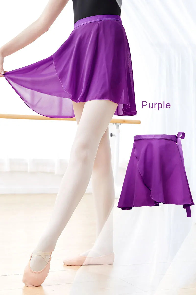 Jupette mousseline à nouer Perrine