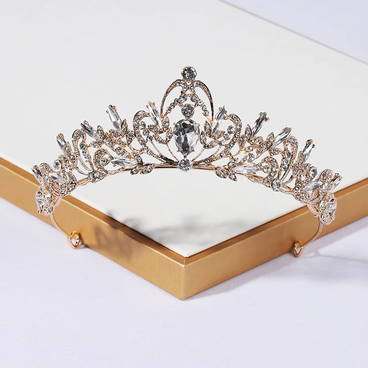 Couronne diadème strass crystal plusieurs modèles