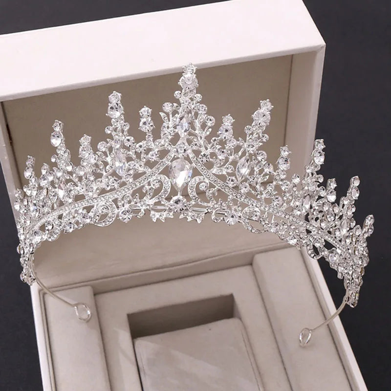 Couronne diadème strass crystal plusieurs modèles