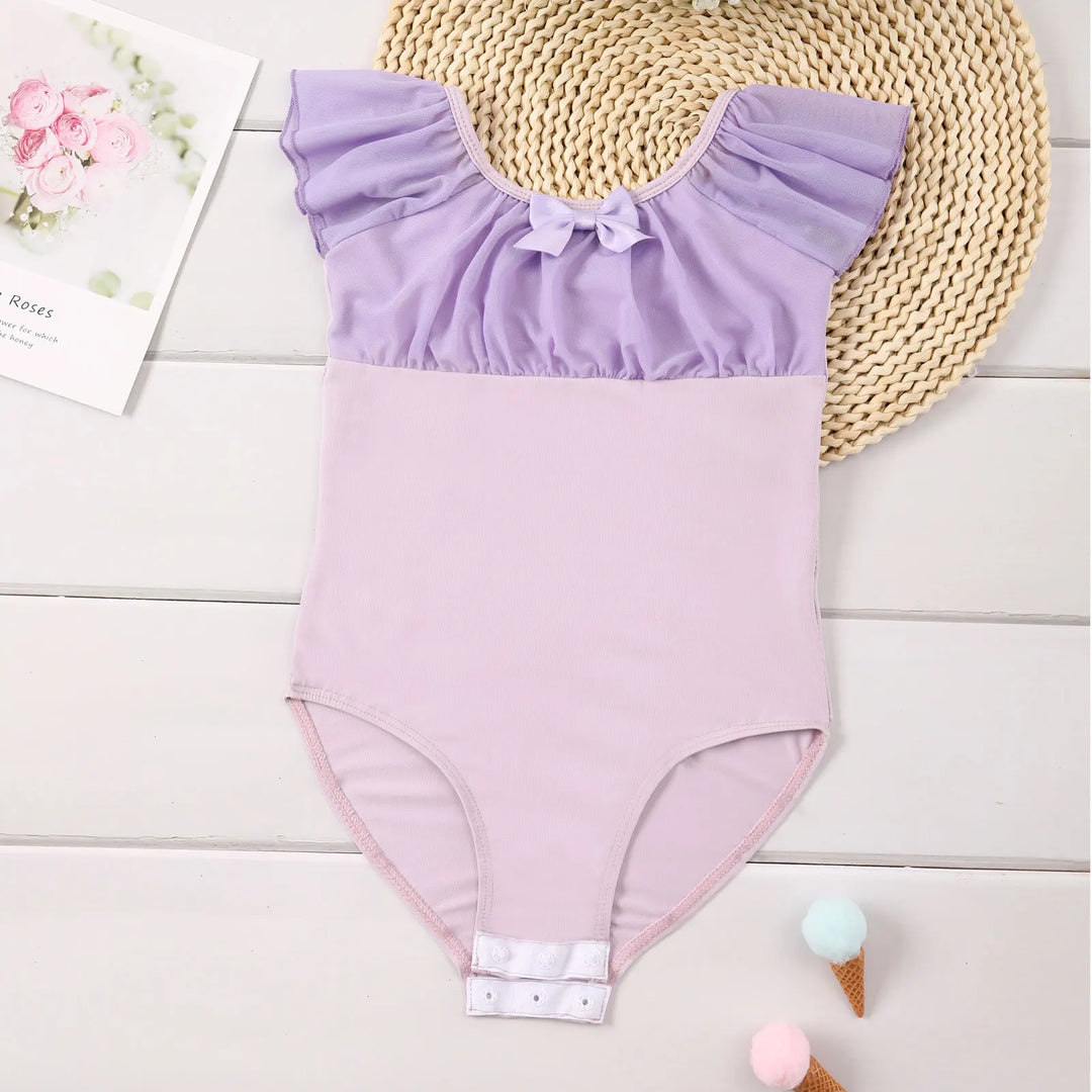 Justaucorps manches courtes avec pression Cybèle