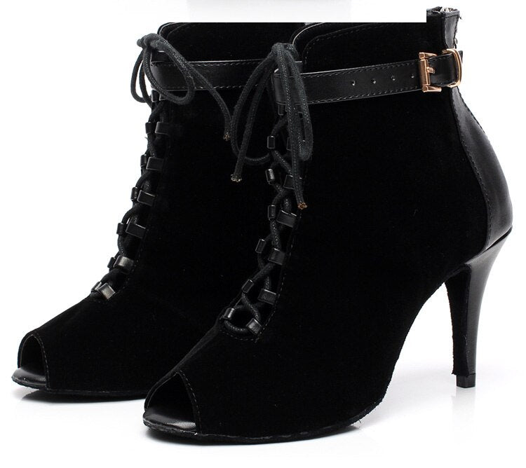 Bottines Nora talon 9cm semelle suede T38