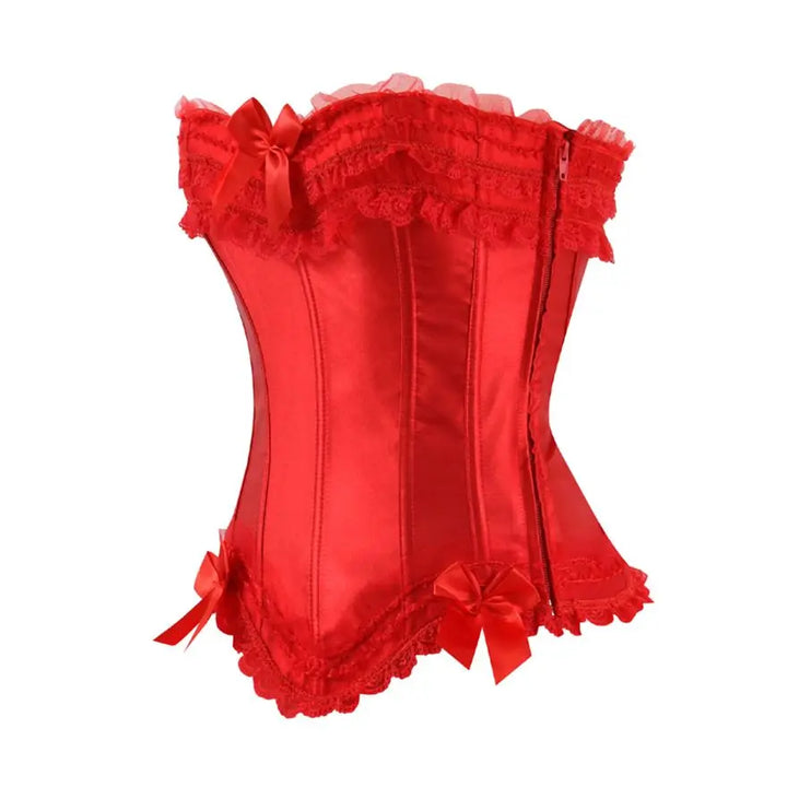 Corset Bustier satin Froufrou