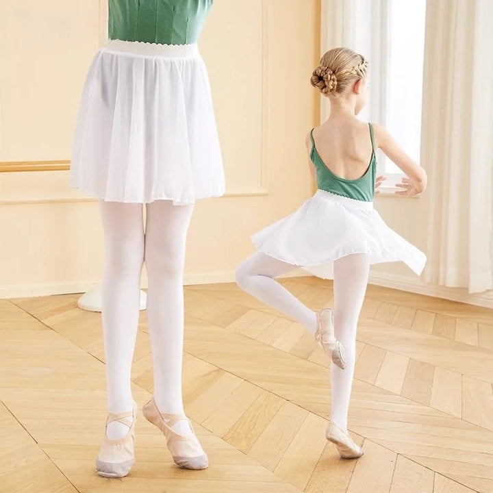 Jupette mousseline taille élastique Klarys