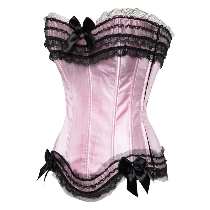 Corset Bustier satin Froufrou