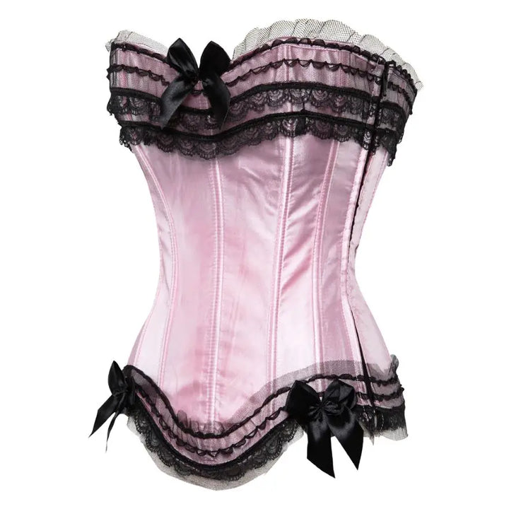 Corset Bustier satin Froufrou
